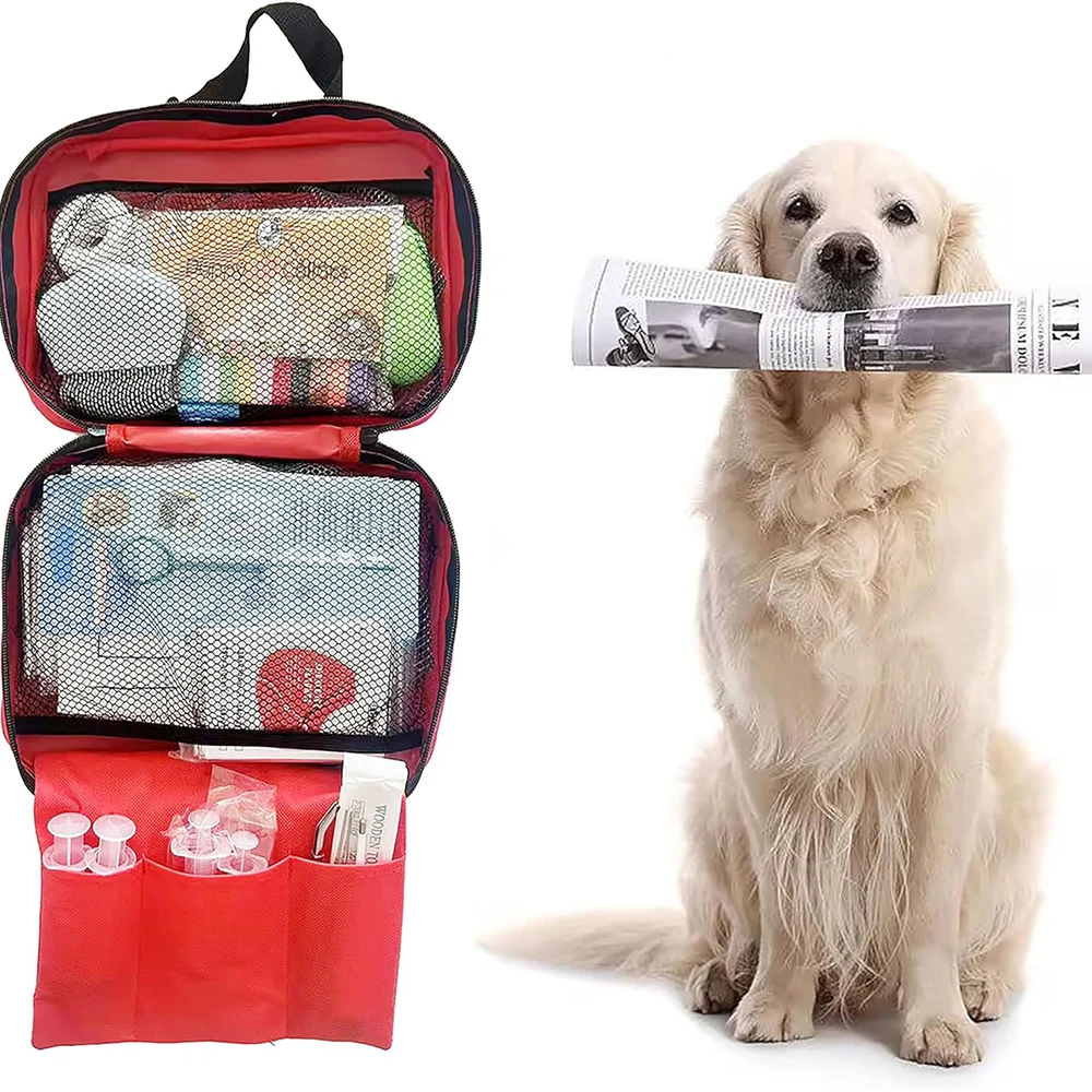 Wat stop je meestal in een EHBO -kit voor huisdieren?