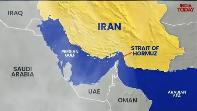 Iran sluit de Straat van Hormuz, wat een stijging van de olieprijs en een inflatie van de grondstoffenprijzen tot gevolg heeft
