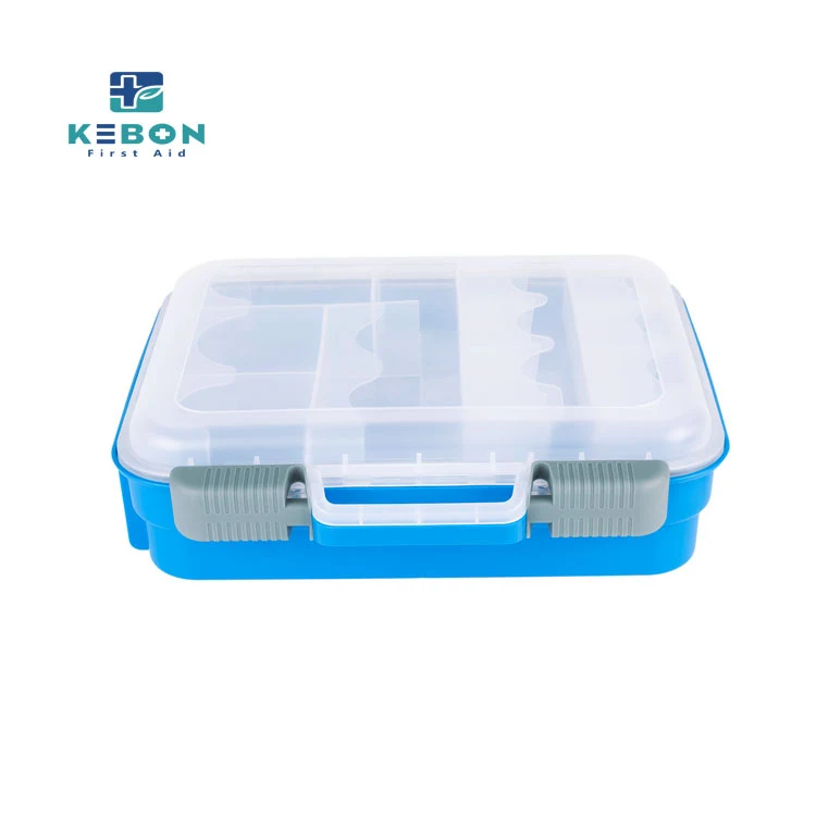 Dubbele laag plastic EHBO-kit